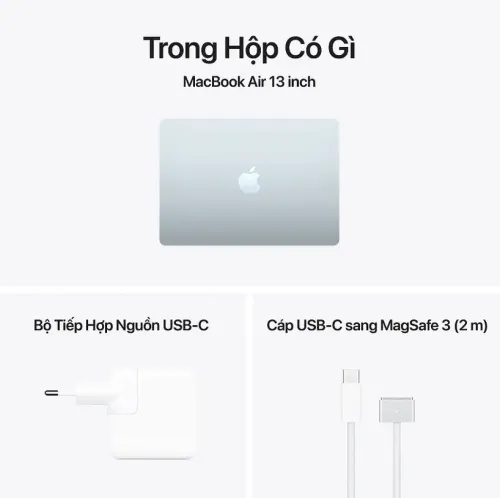 MacBook Air 13.6 inch Apple M5 | MDHJ4SA/A | 10 Core CPU | 10 Core GPU | 16GB RAM | 1TB SSD | Sky Blue